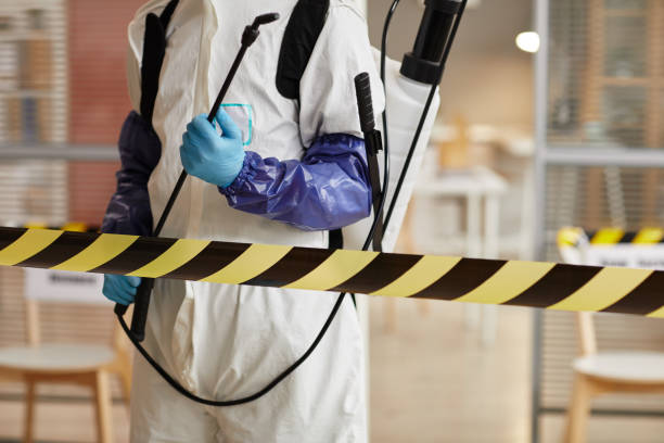 Professional Biohazard technician working in Parthenon, AR